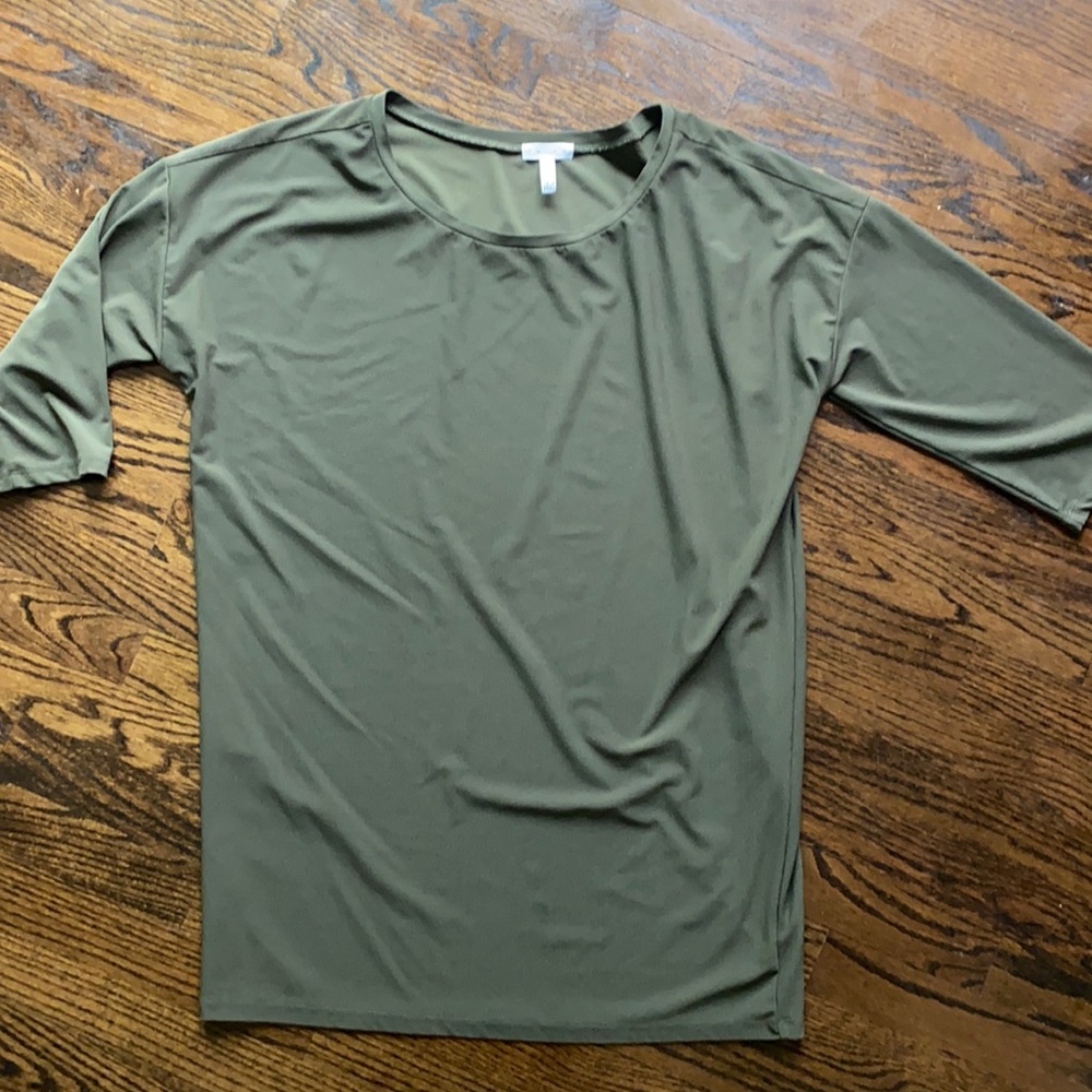 Leith Drapy Olive Dress
